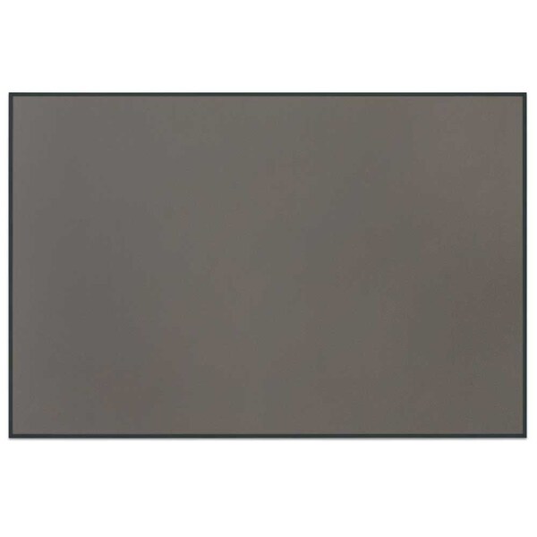 United Visual Products Corkboard, Brnz, Rubber, 2 Door, 48x36" UV303-BRONZE-RUBBER - main